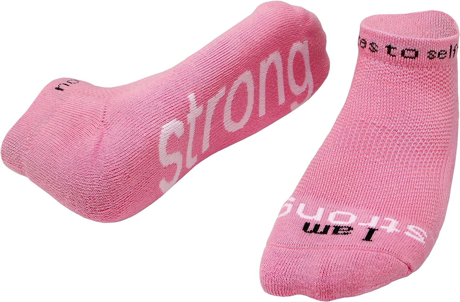 - I Am Strong Socks - Inspirational Socks for Women & Men