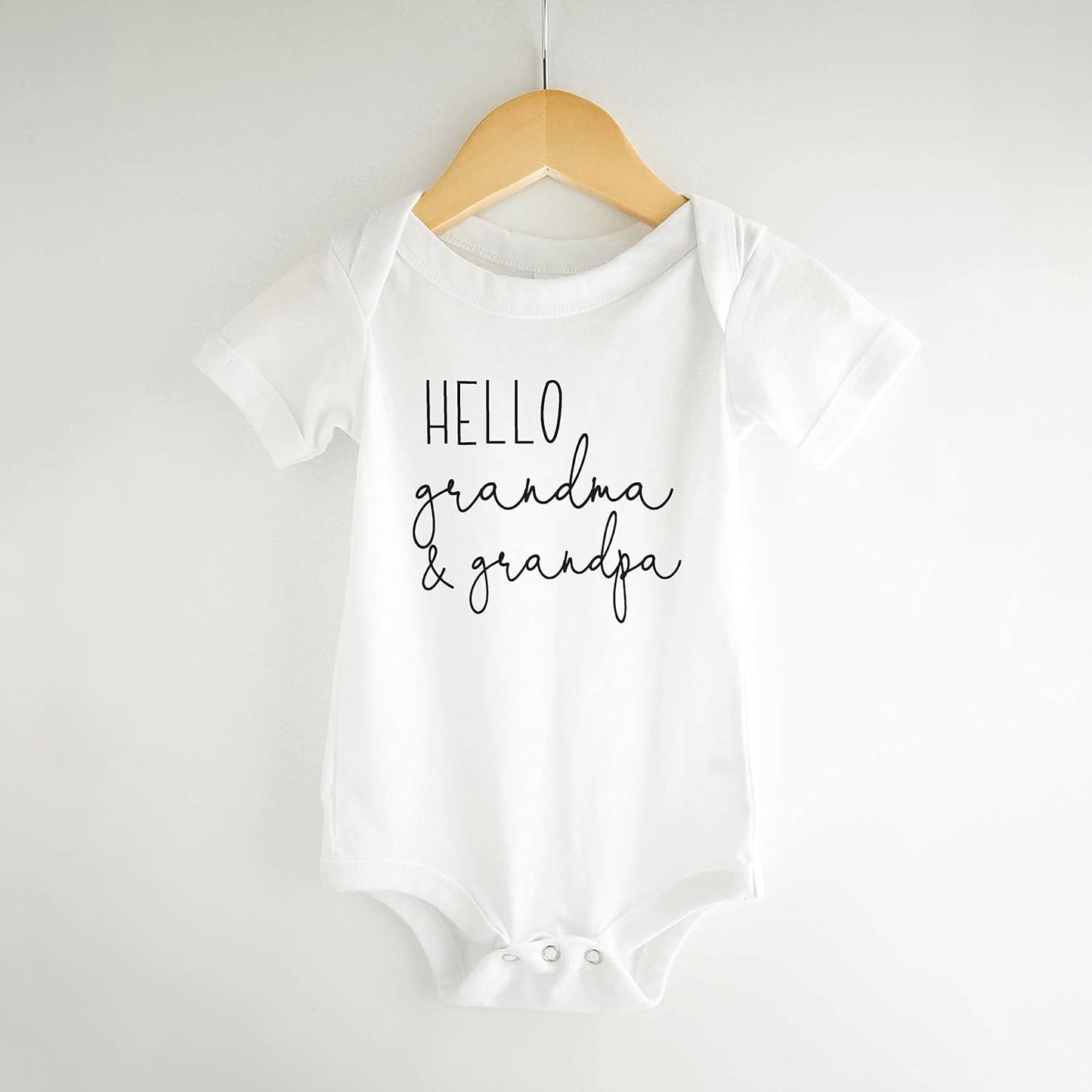 Hello Grandma and Grandpa Pregnancy Announcement Gifts